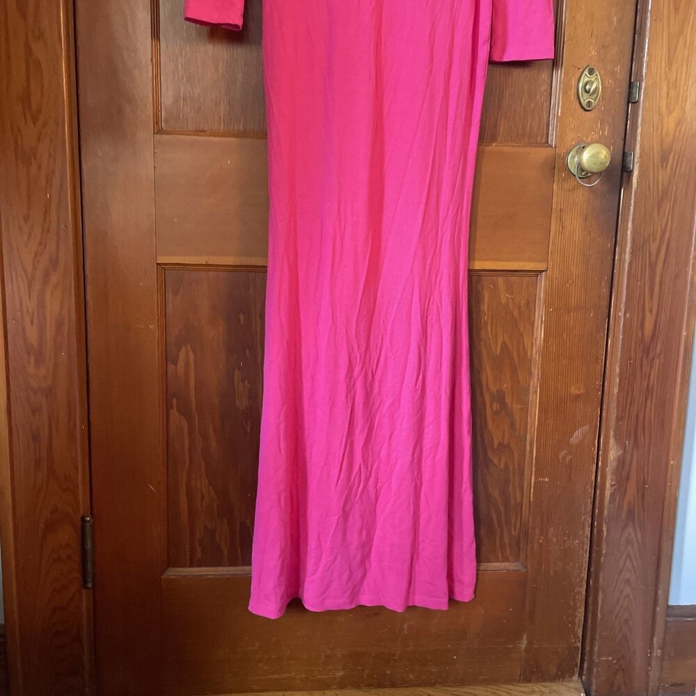 REORIA Women's Basic Summer Casual Lounge Long Dress Elegant Long Sleeve XL NWT - Picture 10 of 10